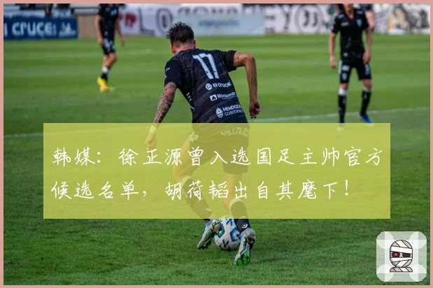 韩媒：徐正源曾入选国足主帅官方候选名单，胡荷韬出自其麾下！